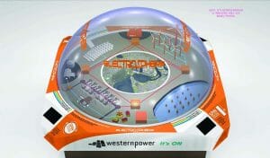Interactive custom Western Power Electrosphere 3D Model design representation